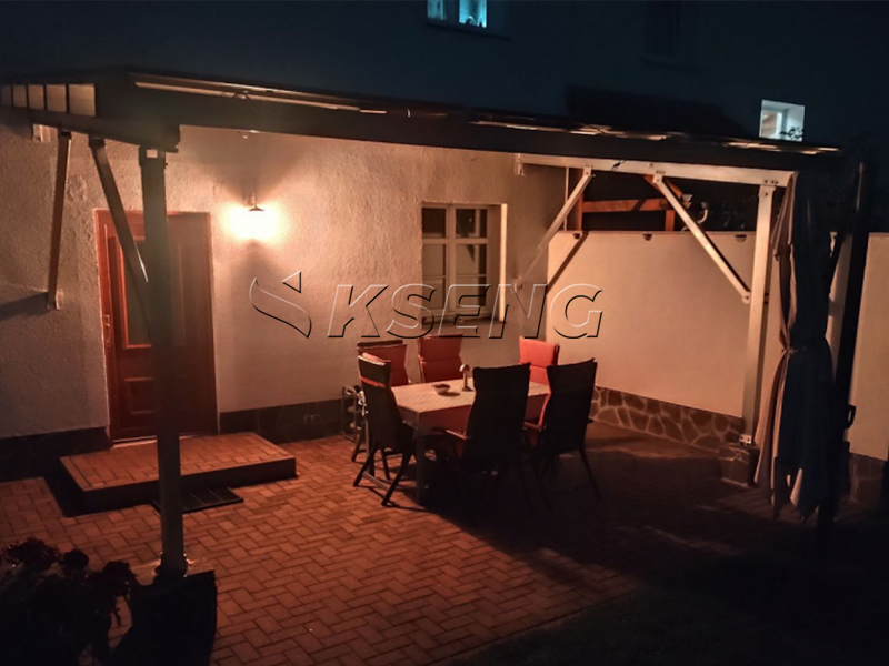 Aluminium PV-pergola