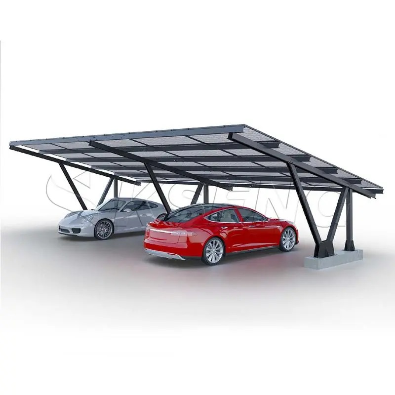 solar carport system zonne-carportsysteem
