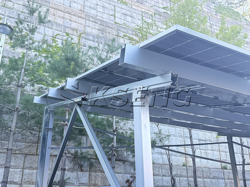 aluminum stainless steel solar carports aluminium roestvrijstalen zonne-carports