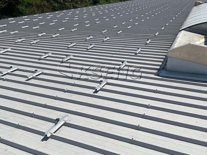 Mini-rail montage op zonne-energie