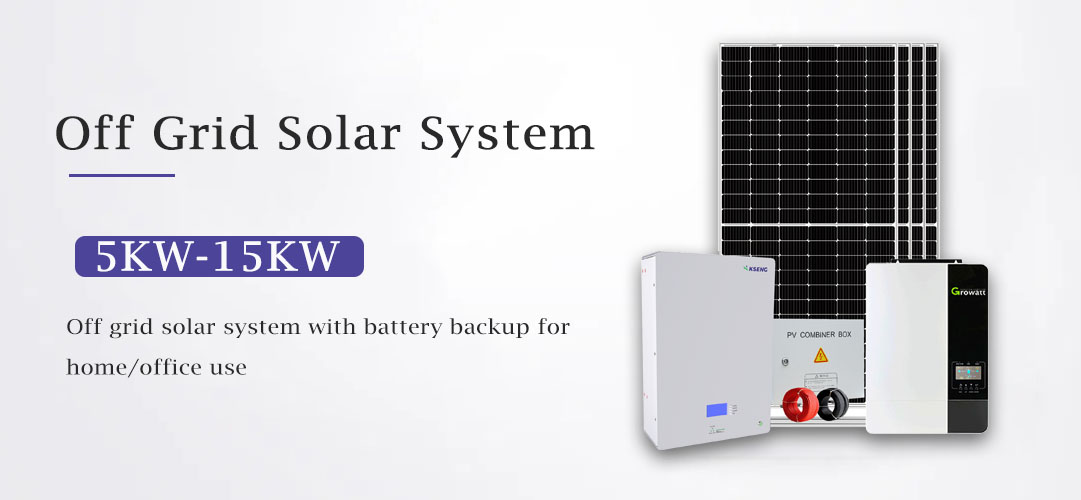 10KW Off Grid Solar System 10 kW off-grid zonnestelsel