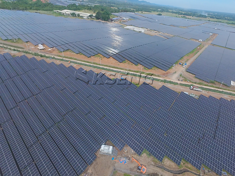 25MW zonne-montagestructuur