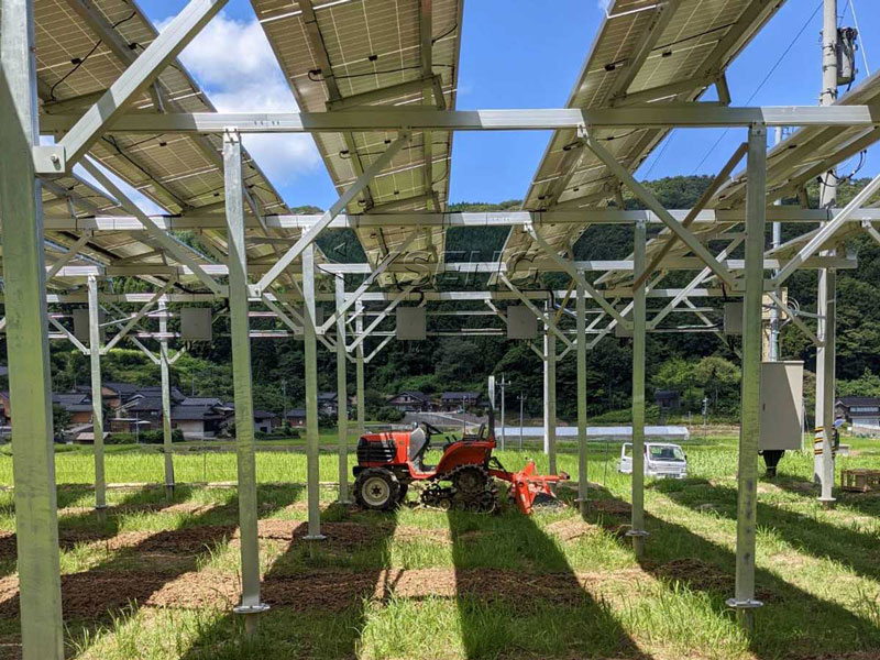 Zn-Al-Mg solar farm structure agricultural ground mounting | KSENG Zn-Al-Mg zonneboerderijstructuur landbouwgrondmontagesysteem