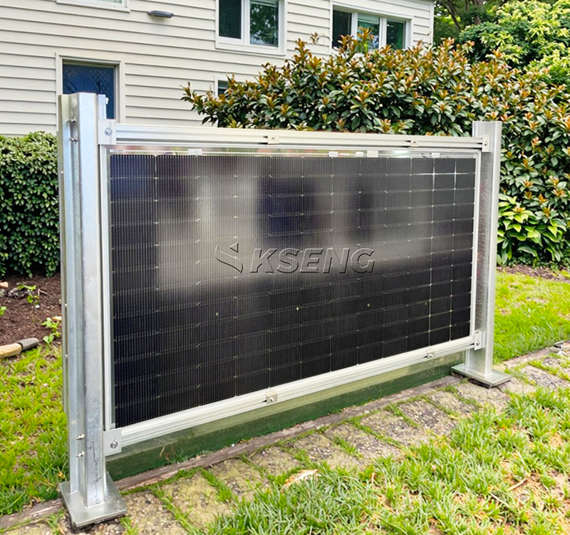 solar panel fence zonnepaneel hek