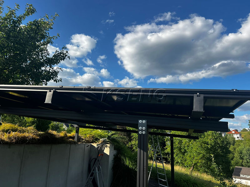 Waterdichte zonne-pergola