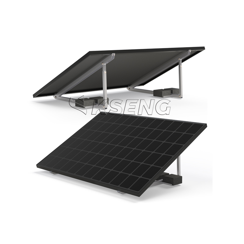 EU stock universal easy solar panel kit solar structure | KSENG EU-voorraad universele eenvoudige zonnepaneelset plat dak tuin balkon zonnestructuur