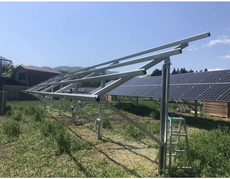 solar ground bracket grondbeugel voor zonne-energie