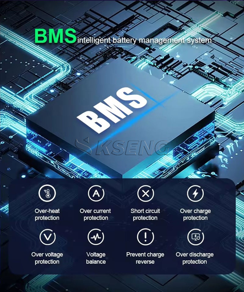 BMS intelligent battery management system BMS intelligent batterijbeheersysteem