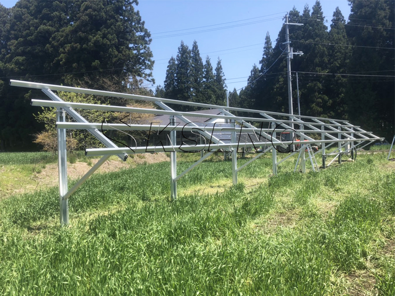 solar ground mounting system grondmontagesysteem op zonne-energie