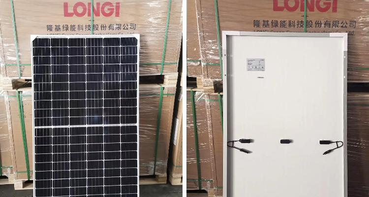 Groothandel Longi 144 Halfcel Pv Zonne-energiepaneel Enkelglas 540W 545W 550W Mono Zonnemodules