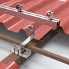 Aluminium fotovolta&iuml;sche kit pannendak montagebeugels voor zonne-energie