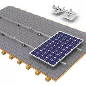Asfaltshingledak Zonne-montagesysteem Zonnepaneeldakmontagebeugel