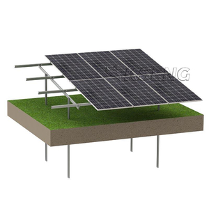 Kseng Koolstofstaal Zonne-Pv-paneel Grondmontagebeugels Structuur voor zonne-energiesysteem