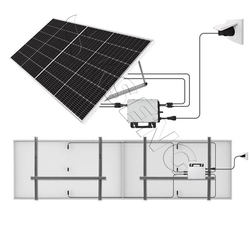 Kseng 2-in-1 micro-omvormers 600 W micro-omvormers op zonne-energie