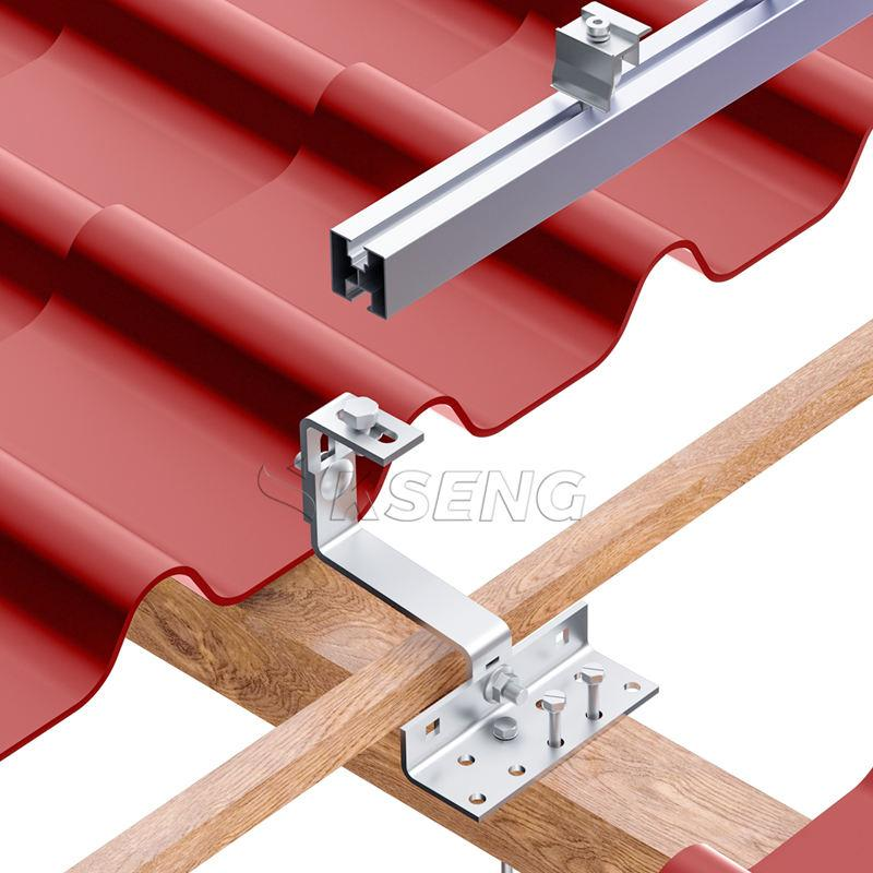 Zonnepaneel montagerail Aluminium Pv dakmontagesysteem