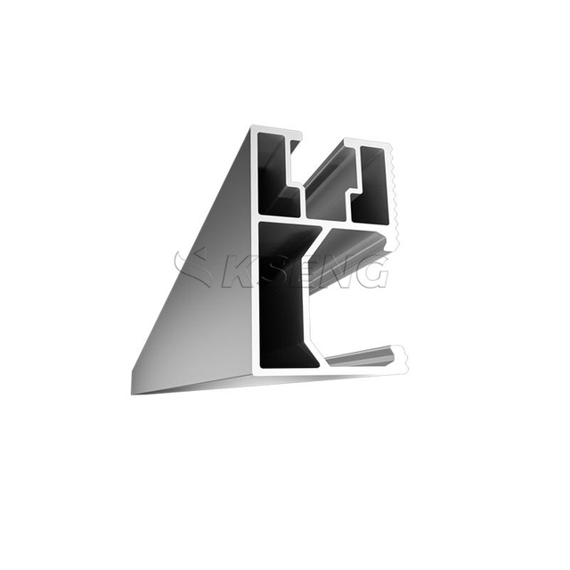 Fabrikant van zonne-montagesystemen levert aluminium montagerail voor zonnepanelen voor PV-dakmontage-reksysteem