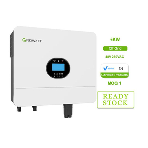 Growatt Spf 6000 Es Plus 48V 6000W Off Grid Hybride Zonne-omvormer Eenfasig