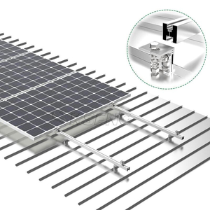 Metalen dak Solar Mounts Staande naad dakmontagesysteem