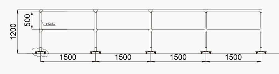 dakleuningsysteemtekening