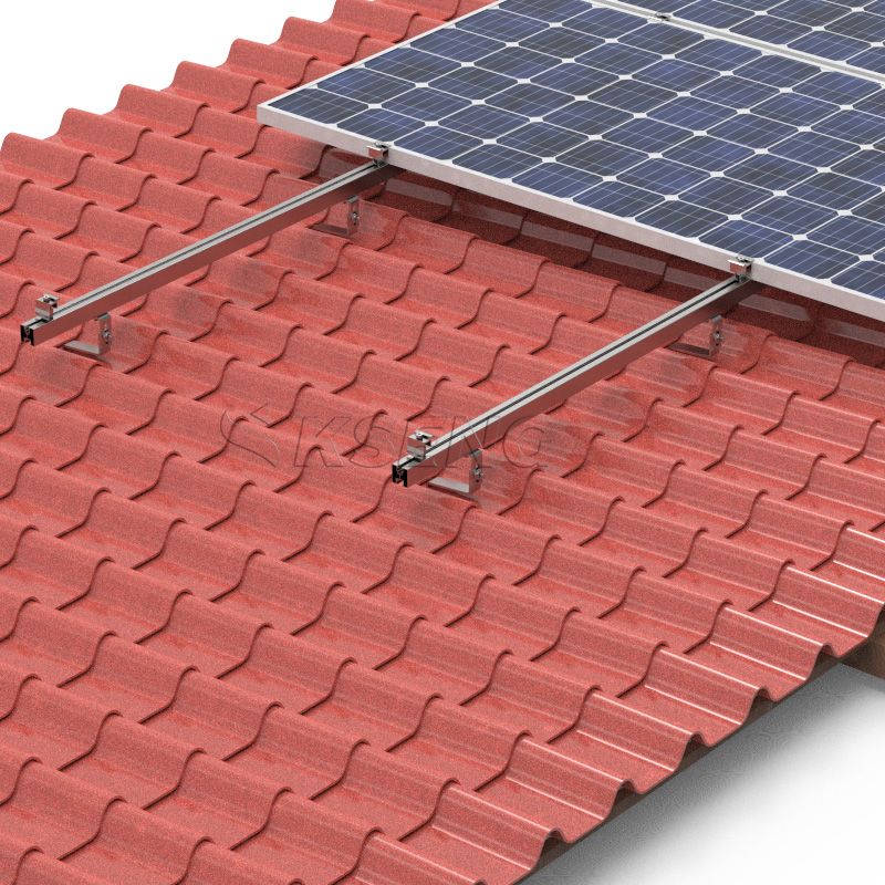 Snelle installatie Aluminium zonnepaneel middenklem