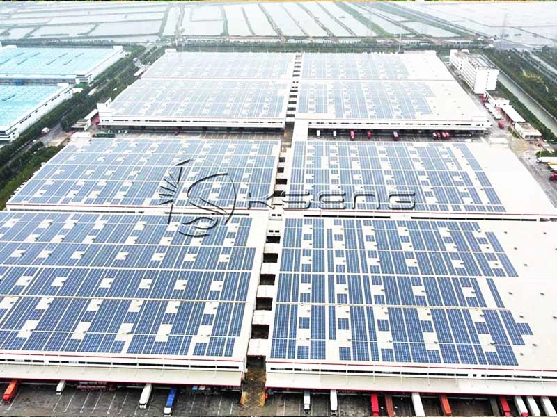 China Shangdong zonnedakmontagesysteem 18MW