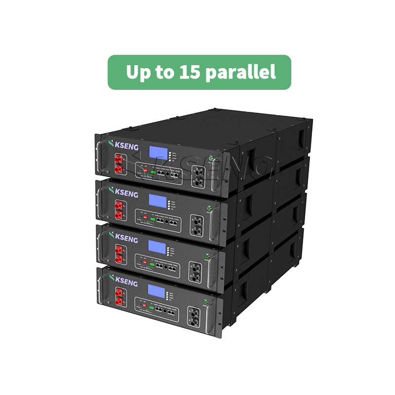 Kseng 51,2 V 200 Ah lithium-ionbatterijen Rackmontage Installatie Lifepo4-batterij