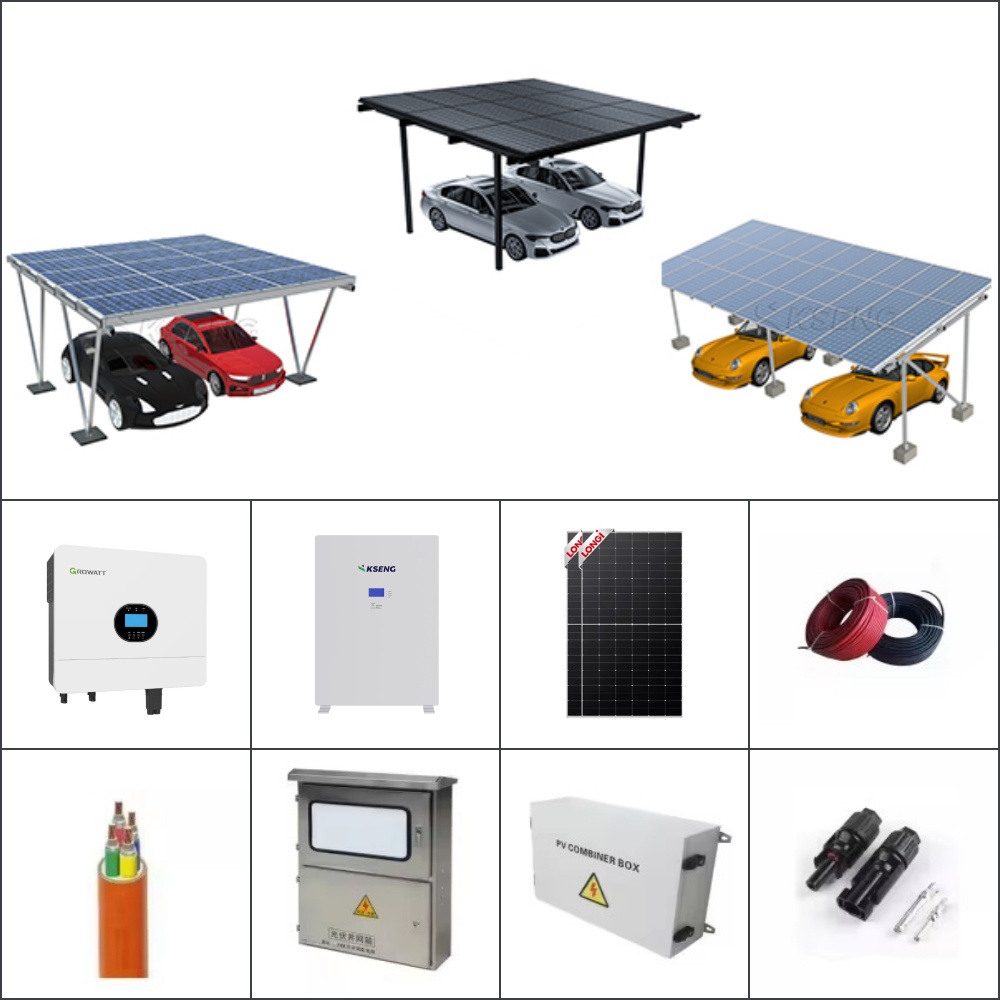 Pv-carportsysteem