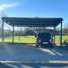 Hoogwaardige stijlvolle zwarte zonne-carport