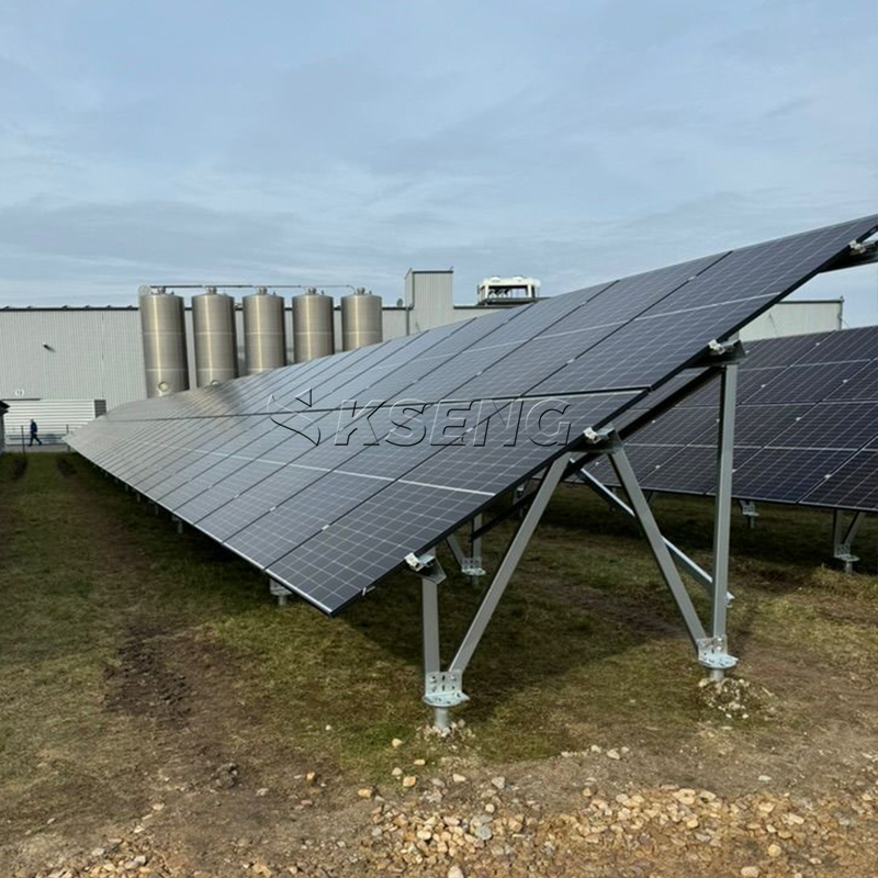 Grondzonnemontagesysteem in Duitsland