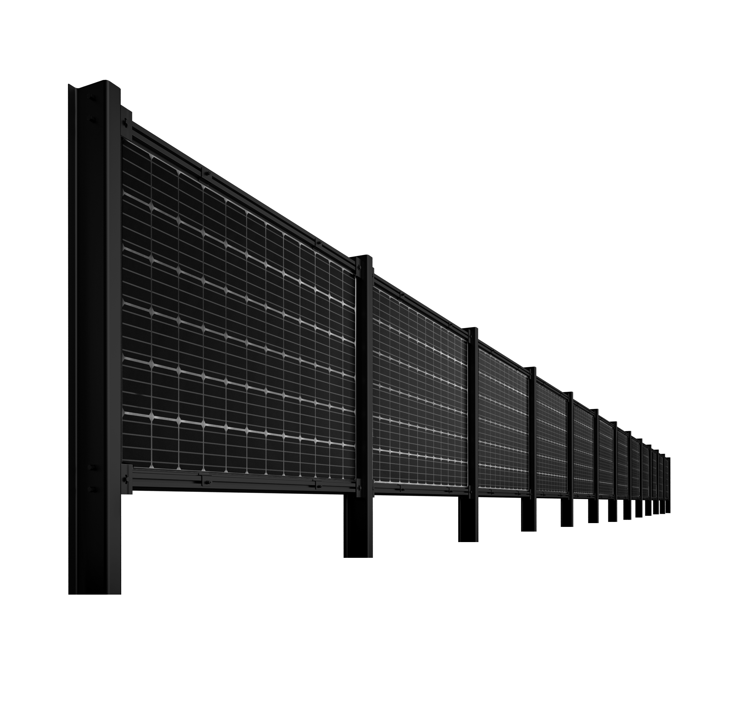 Thermisch verzinkt staal AL6005-T5 verticale zonneschermbeugel corrosiebestendig