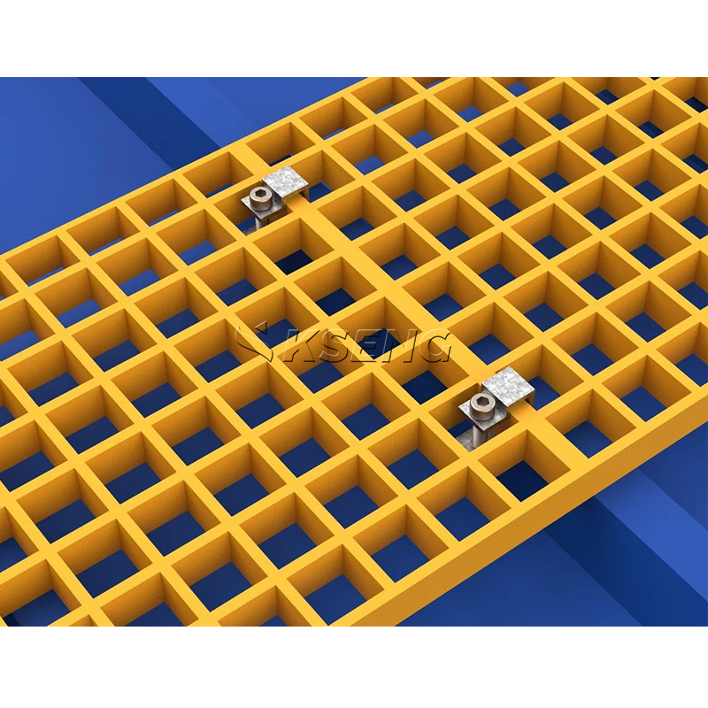 Zonne-metalen dakrooster FRP-loopbrug
