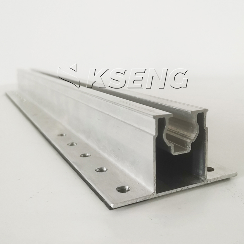 Aluminium Solar Mini Rail Kit Metalen dak PV-montagesysteem