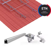 Nieuwste product Snelle montage Zonnepaneelmontage Aluminium rail