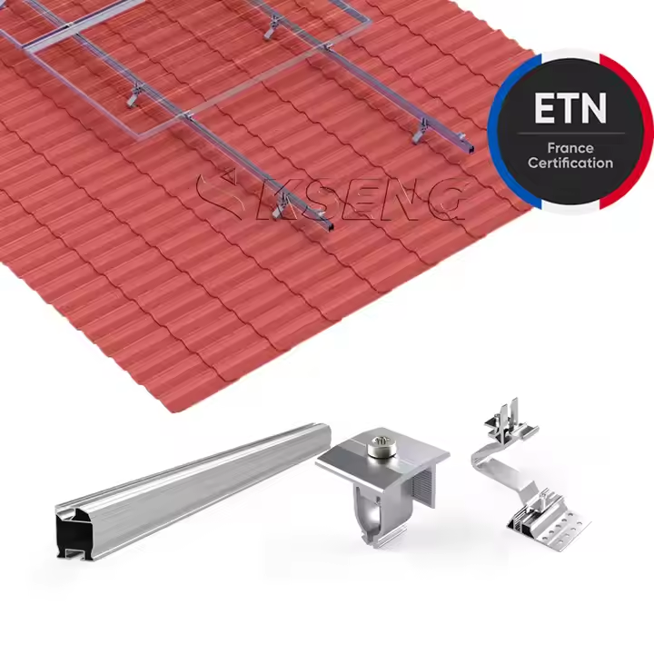 Nieuwste product Snelle montage Zonnepaneelmontage Aluminium rail