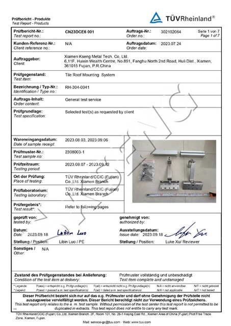 TUV R059+RH-304-0041 Rail+HAAK