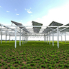 Zn-Al-Mg Zonne-boerderijstructuur Agrarisch grondmontagesysteem