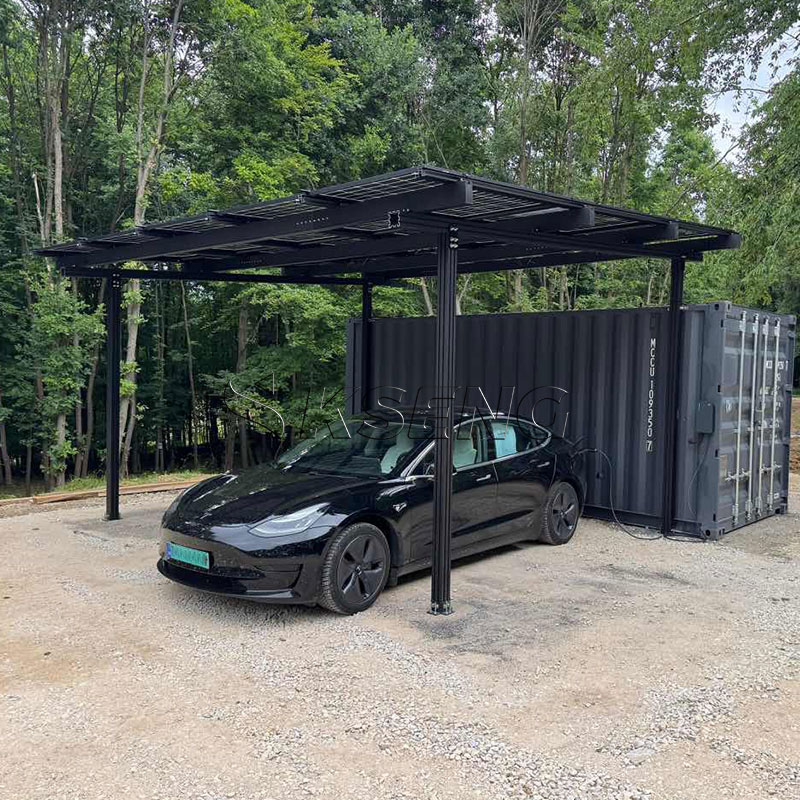 Zwart-aluminium-solar-carport