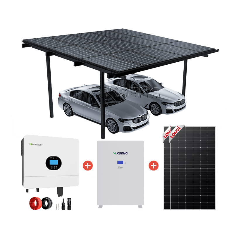 montagesysteem voor carport op zonne-energie