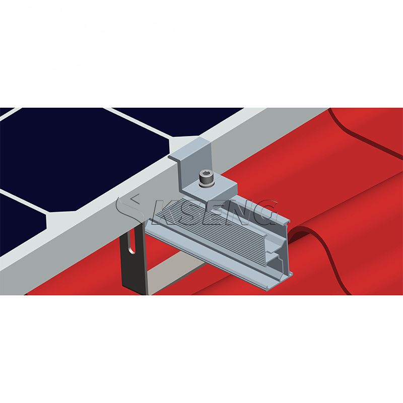 Groothandel aluminium eindklemmen voor montage van zonnepanelen
