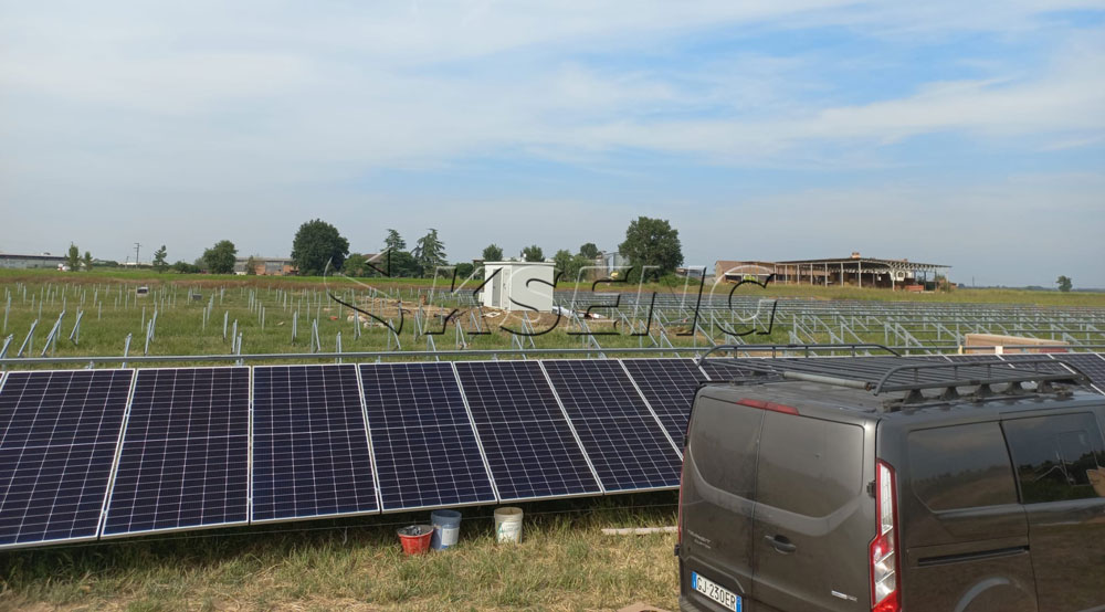 1MW-Zn-Al-Mg-gecoat staal-Solar-montagesysteem