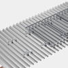 Aluminium mini-rail zonnepaneelmontage voor tinnen dak