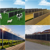 Pv-landbouwstructuur Verticaal bifaciaal zonneschermmontagesysteem