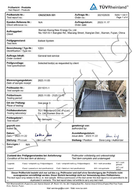 TUV-zonne-ballastsysteem