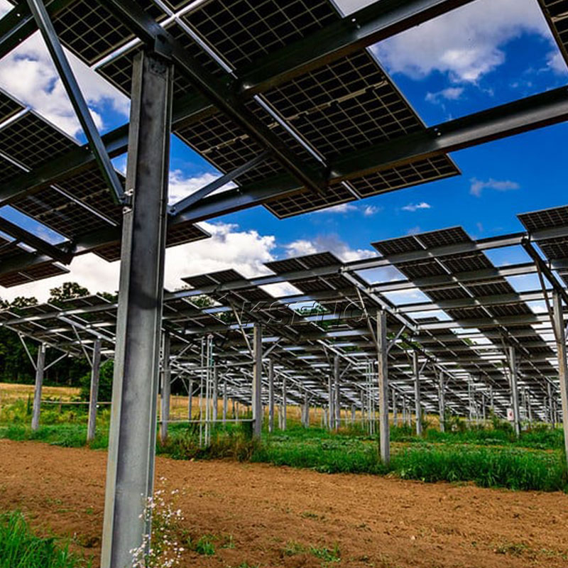 beugel voor zonnepark