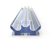 AL6005-T5 waterdichte zonnerail voor carport- en pergolatoepassingen