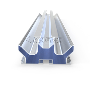 AL6005-T5 waterdichte zonnerail voor carport- en pergolatoepassingen