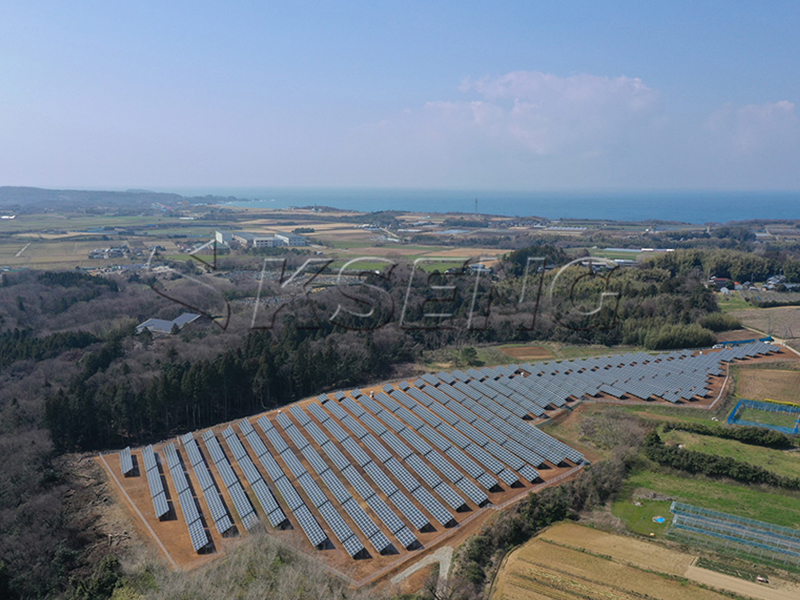 Japan Prefectuur Fukui, grondmontagesysteem op zonne-energie 2457KW