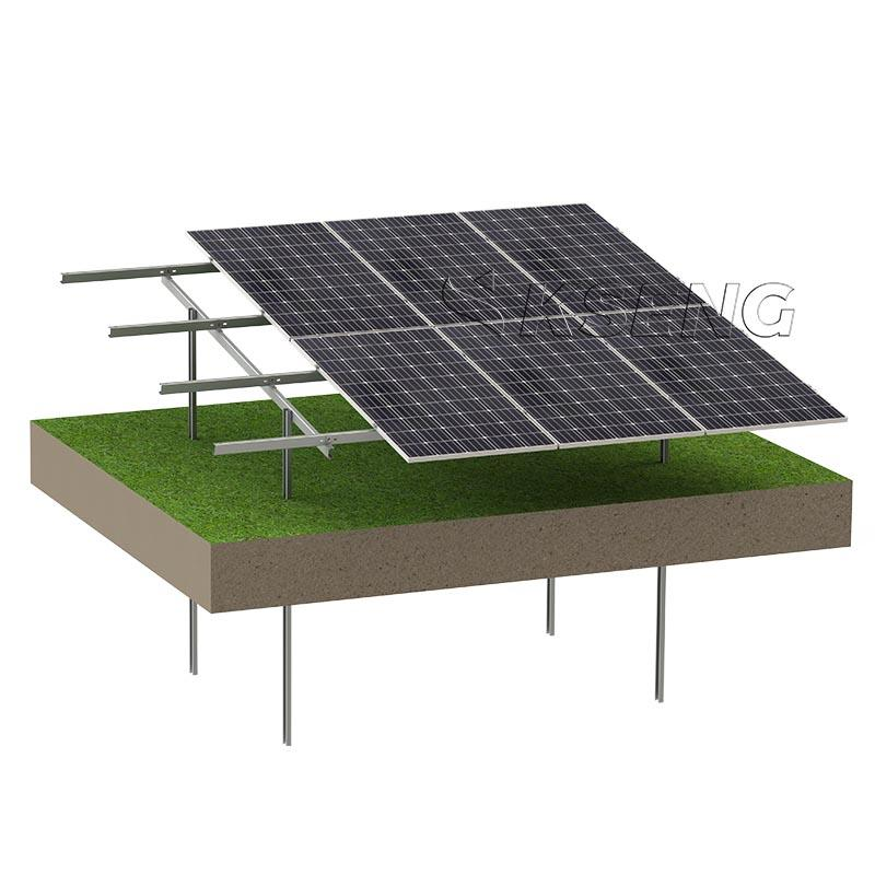 grondmontage op zonne-energie