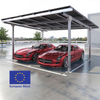 Duurzame aluminium carport op zonne-energie uit EU-voorraad met 10 jaar garantie