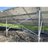Eenvoudige installatie Voorgemonteerde aluminium Pv grondmontage rack zonne-montagesystemen